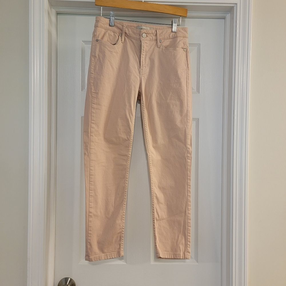 Women’s Pink High-Rise Skinny Jeans